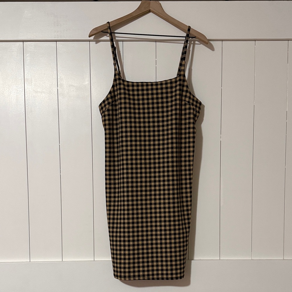 Absolutely Love It Checkered Mini Dress